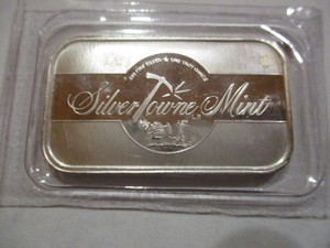 SilverTowne Mint Silver 1oz Bar