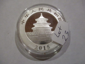 2015 Silver China Panda . Great looking Coin
