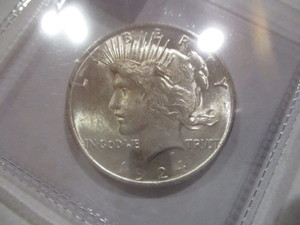 1924 Silver Peace Dollar