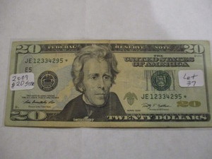 2009 $20 Star Note