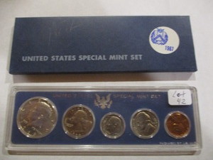 1966 & 1967 US Mint SMS sets