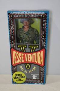 lot 15 image: Vintage Jesse Ventura the Governor Navy Seal Toy