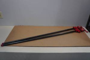 lot 46 image: 2 Woodworking Pipe Clamps