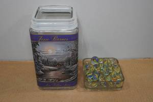 lot 50 image: Vintage Marbles and Shooters