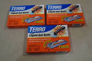 lot 106 image: 3 6-Packs Terro Liquid Ant Baits