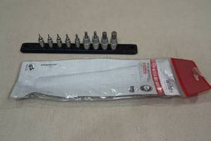 lot 133 image: Wiha 9-Piece 14 & 38 Bit Sockets Hex Metric Set