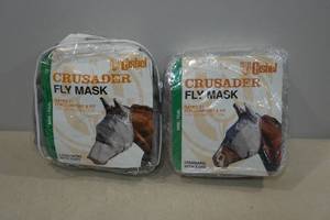 lot 174 image: 2 Cashel Crusader Fly Masks -MiniFoal