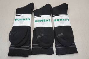 lot 187 image: 3 Pairs Bombas Socks -Size XL