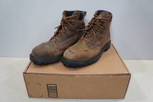 lot 222 image: Irish Setter Hopkins Mens 6 Safety Toe Boots -Size 10.5