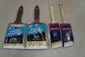 lot 235 image: 4 Paint Brushes