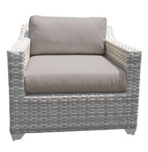 lot 11 image: New Fairmont Club Chair in Beige - TK Classics TKC045B-CC