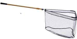 lot 55 image: Bass Pro Shops Gold Series Folding Landing Net