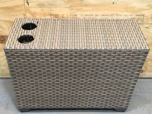 lot 13 image: TK Classics TKC055b-CUPT Florence Seating Outdoor Furniture Cup Table