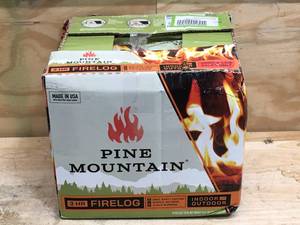 lot 52 image: PINE MOUNTAIN Case of 9- Fire Logs
