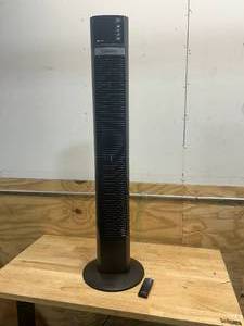 lot 99 image: LASKO Oscillating Tower Fan with Remote Model T48335