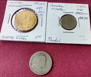 lot 56 image: Small Canadian Coin Lot