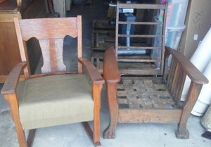 lot 520 image: Antique Chairs ( 2) Very Cool.