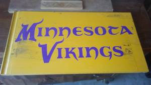 lot 529 image: Signs, MN Vikings  And More.