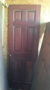 lot 538 image: Interior Door 28 x 80. Unused. Bayer Built.