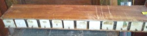 lot 560 image: Vintage Kitchen or whatever drawer organizer