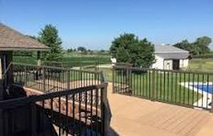 lot 585 image: Regal Yard Bronze Deck Railing. Big Value NEW