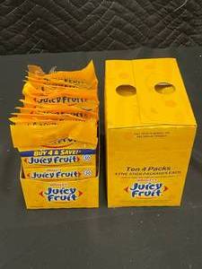 Wrigleys Juicy Fruit Chewing Gum 20 X 4 packs&nbspBest&nbspBy 12142023