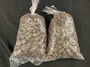 Dark Chocolate Covered Almonds 2 X 2LB Bags