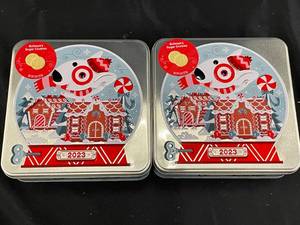 2 Tins of Bullseye Sugar Cookies Best by 03012024