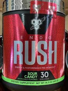 Endo Rush Sour Candy Pre Workout Powder 6 Tubs&nbspBest&nbspBy 102023