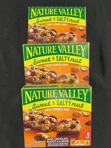 Nature Valley Dark Choc Peanut and Almond Granola Bars 3 Boxes&nbspBest&nbspBy 03102024