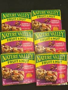 Nature Valley Fruit and Nut Granola Bars 6 Boxes (some damage to a couple)&nbspBest&nbspBy&nbsp07232024