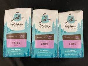 Caribou Smores Ground Coffee 3 Bags Best by 02062024