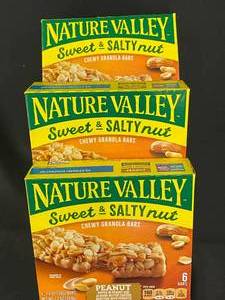 Nature Valley Peanut Granola Bars 3 Boxes Best by 01202024