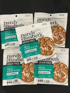 Vanilla Almond Butter Granola KETO 5 X 4oz Bags Best by 05232024