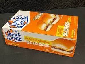 White Castle Box of 16 Cheese Sliders Best by 05272024