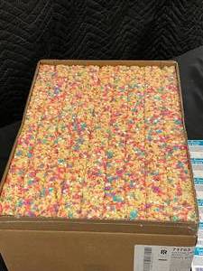 Cotton Candy Crispy Bites 17 X 12 sheet Best by 11082024