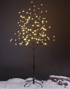 lot 428 image: Lightshare Cherry Blossom Tree 5FT 128 LED Lighted Tree