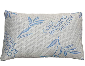 lot 394 image: Royal Majestic Bamboo Pillow. 24X18