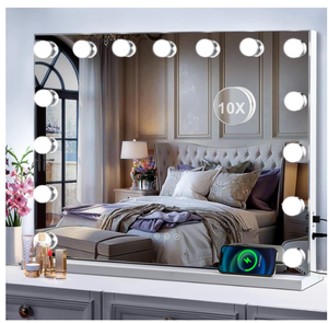 lot 400 image: Mivonda Vanity Mirror with Lights. 23x18