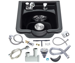 lot 53 image: Toriexon Shampoo Bowl for Salons. 8D x 19W x 7H