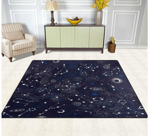 lot 317 image: ALALAL Star Sky Area Rug. 79X57