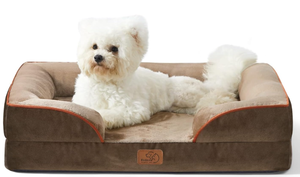 lot 322 image: Bedsure Orthopedic Dog Bed. 28.0L x 23.0W x 6.5Th