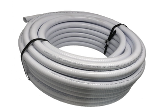 lot 336 image: Sealproof 2 Dia Flexible PVC Pipe. 25ft