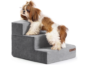 lot 340 image: Lesure Dog Stairs 18D x 15W x 13.5H