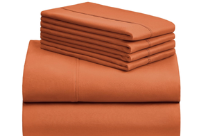 lot 478 image: Bedsure 6 PC California King Sheet Set