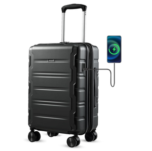 lot 491 image: LUGGEX Carry on Luggage 22x14x9 Airline Approved