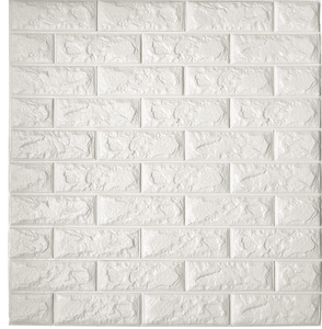 lot 495 image: Art3d 10-Pack Peel and Stick 3D Wall Panels for Interior Wall Decor