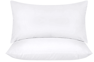 lot 497 image: LOT OF 2 Utopia Bedding Throw Pillows Insert. 21X13