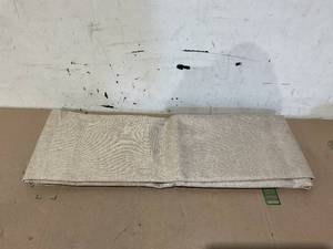 lot 251 image: LOT OF 2 Light Khaki and Grey Thick Upholstery Fabric, for Chair Sofa Cover, Faux Linen Type Cloth Material