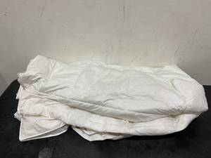 lot 208 image: CYMULA Feather Down Comforter Oversized King Size with 100% Cotton Cover
